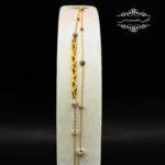 دستبند دو رج آلبرنادو طلا