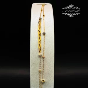 دستبند دو رج آلبرنادو طلا