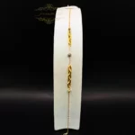 دستبند تک رج البرنادو و کارتیر طلا