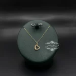 نیم ست قلب طلا