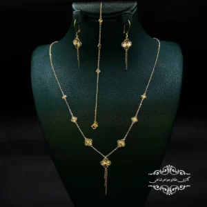 نیم ست طلا ونکلیف